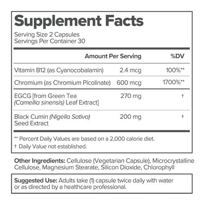 Natural Metabolism Capsules